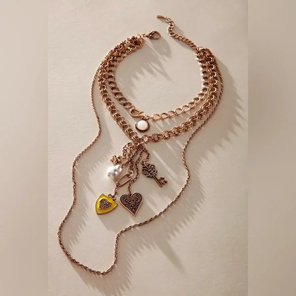 Free people Tate layer necklace- retail $48 - Picture 2 of 3